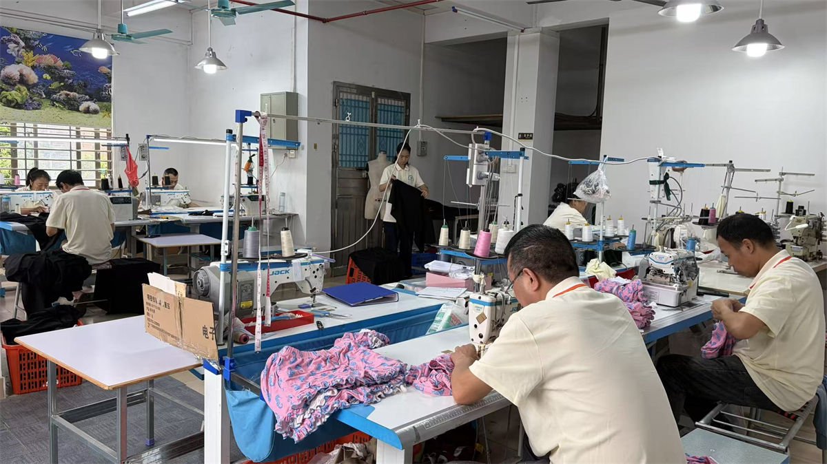 Sewing line at JT Garment